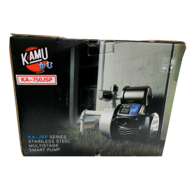 KAMU STAINLESS STEEL MULTISTAGE SMART WATER PUMP-**6 Months WARRANTY** (KA-750JSP 1.0HP 0.75KW)