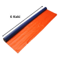 BLUE & ORANGE CANVAS 6FT