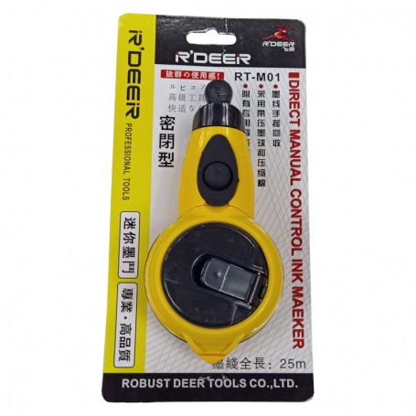 R'DEER DIRECT MANUAL CONTROL INK MARKER - BLACK INK 25M (RT-M01)