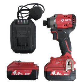 KEN-6720D (KEN BL6720D) KEN 20V LITHIUM-ION BRUSHLESS IMPACT SCREW DRIVER (4.0Ah X 2B)