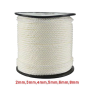BRAIDED FIBRE ROPE (WHITE MOTOR TWIST)