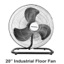 BOSSMAN HEARY DUTY HIGH VELOCITY INDUSTRIAL FLOOR FAN - SWIVEL BF220-20"