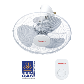 BOSSMAN 360º AUTO CILLING FAN - METAL BAF360 16"