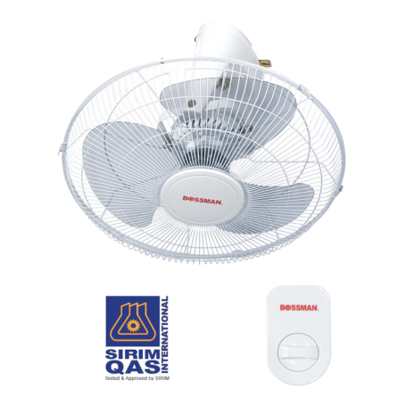BOSSMAN 360º AUTO CILLING FAN - METAL BAF360 16"