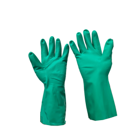 NIETZ RUBBEREX GREEN NITRILE GLOVES (CHEMICAL GLOVES)