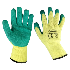 WORKER POLYESTER GLOVES WITH NITRILE COATING - SIRIM W558L Size