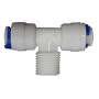EZ WATER FITTING MALE BRANCH TEE