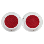LORRY REFLECTOR RED COLOUR - BIG 3" X 3"