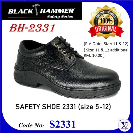 BLACK HAMMER SAFETY SHOES - LOW CUT 2000 SERIES BH-2331