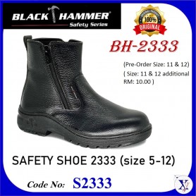 BLACK HAMMER SAFETY SHOES - MID CUT 2000 SERIES BH-2333