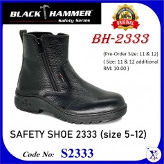 BLACK HAMMER SAFETY SHOES - MID CUT 2000 SERIES BH-2333