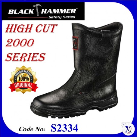 BLACK HAMMER SAFETY SHOES - HIGH CUT 2000 SERIES BH-2334