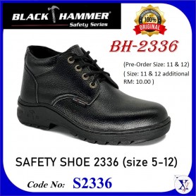 BLACK HAMMER SAFETY SHOES - ANKLE CUT 2000 SERIES BH-2336