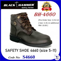 BLACK HAMMER SAFETY SHOES - MID CUT 4000 SERIES BH-4660