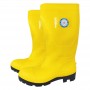 SAFETY RAIN BOOTS WITH STEEL TOE & STEEL PLATED - 9000 (SIRIM,DOSH)