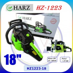 HARZ 58CC GASOLINE PETROL CHAINSAW HZ-1223 (18")