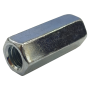 ZP H/T HEX LONG NUT - BSW