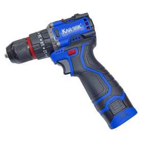 KAR98K 18V BRUSHLESS CORDLESS IMPACT DRILL WITH 13MM METAL CHUCK FOC DRILL BIT SET (KAR7718)