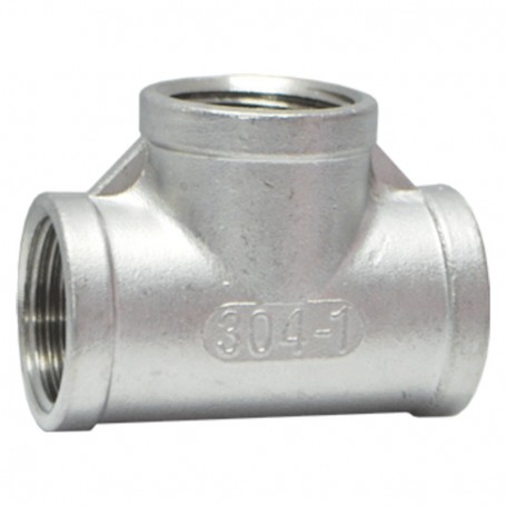 SS304 STAINLESS STEEL EQUAL TEE