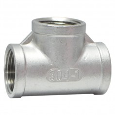 SS304 STAINLESS STEEL EQUAL TEE