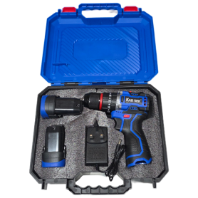 KAR98K 18V BRUSHLESS CORDLESS IMPACT DRILL WITH 13MM METAL CHUCK FOC DRILL BIT SET (KAR7718)