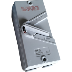 WATERPROOF ISOLATOR SWITCH 3 POLE