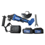 KAR98K 48VF/4.0Ah 125mm/16mm CORDLESS ANGLE GRINDER WITH 2pc 4.0Ah Battery & Chargers (CAG-7820 - 5")