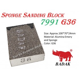 SPONGE ABRASIVE BLOCK (SPONGE SANDING BLOCK) G 36