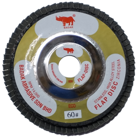 BADAK ECO FLAP DISC (Sand Paper Flap Disc) FOR STAINLESS STEEL