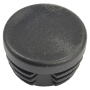 BLACK PVC ROUND CAP - IN
