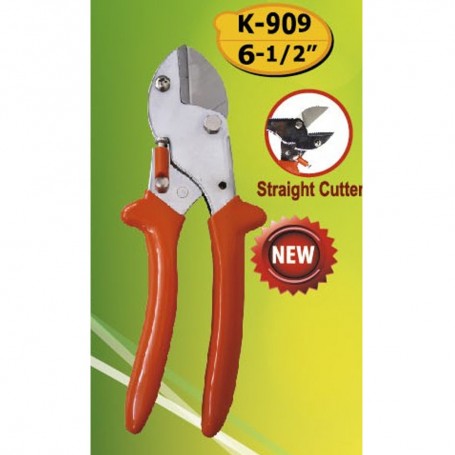 TAIWAN TIGER PRUNING SHEARS CUTTER - STRAIGHT TIP (K-909)