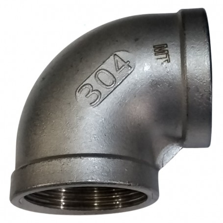 SS304 STAINLESS STEEL ELBOW 90DEG