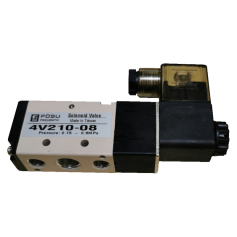 SUN-RISE 4V210-08 SOLENOID VALVE - SINGLE 1/4" X 5/2way 200 SERIES