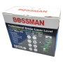 BOSSMAN LASER LEVEL MACHINE - GREEN LIGHT 10mw BLL-12 不包脚 (12 LINE)