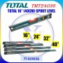 TOTAL SPIRIT LEVEL (16" 24" 32" 40")