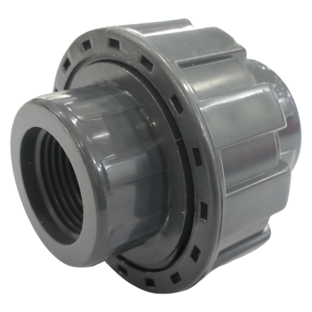 HEAVY DUTY PVC UNION WITH THREAD - TE PVC-有 牙 (1/2" - 2")