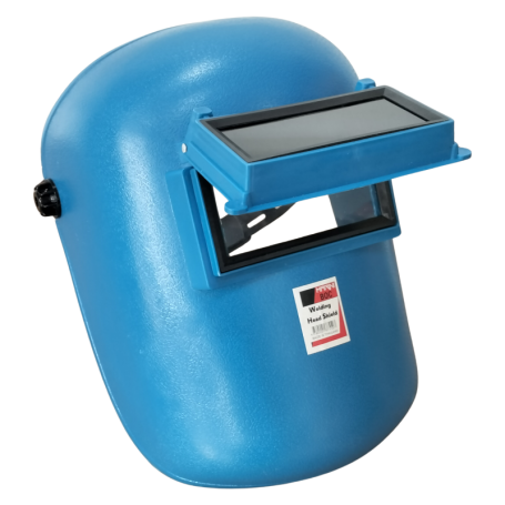 HIGH QUALITY EYE WELDING HEAD SHIELD (MADE IN THAILAND) (BLUE COLOUR)