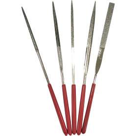 (140mm X 3mm) DIAMOND FILE SET  (5PCS)