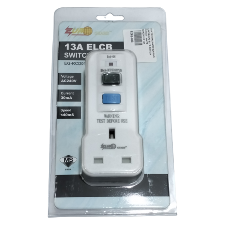 ELCB RCD PROTECTOR - TESTER SWITCH ADAPTOR (RLT RCD-01)