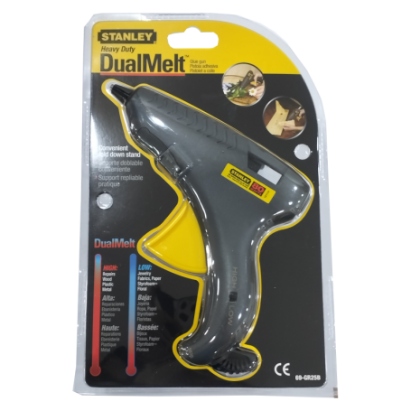 STANLEY DUAL MELT MELT GLUE GUN - ROUND 69-GR25B  (100-240V / 80W)