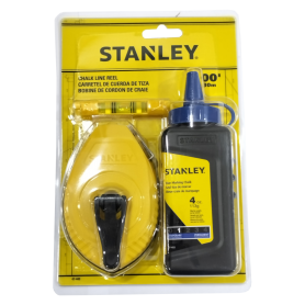 STANLEY CHALK W/BLUE CHALK LINE AND LEVEL (47-443)