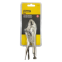 STANLEY LOCKING PLIER - CURVED JAW 铁炳大力钳-园嘴