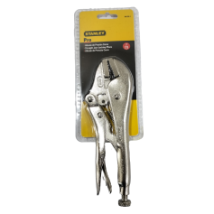 STANLEY LOCKING PLIER - STRAIGHT JAW 铁炳大力钳-直嘴 (7" 84-370)