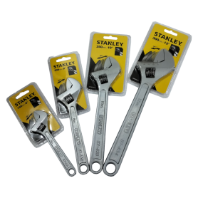 STANLEY ADJUSTABLE WRENCH (6" - 12")