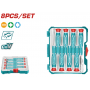 TOTAL 8pcs PRECISION SCREWDRIVER SET  (THT250826)