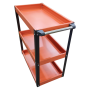 TUTA TOOLS CART TROLLEY GREEN COLOUR (3 LAYER )