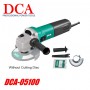 DCA ANGLE GRINDER 100mm x 850W 13000min - 1.7kg (ASM05-100B)