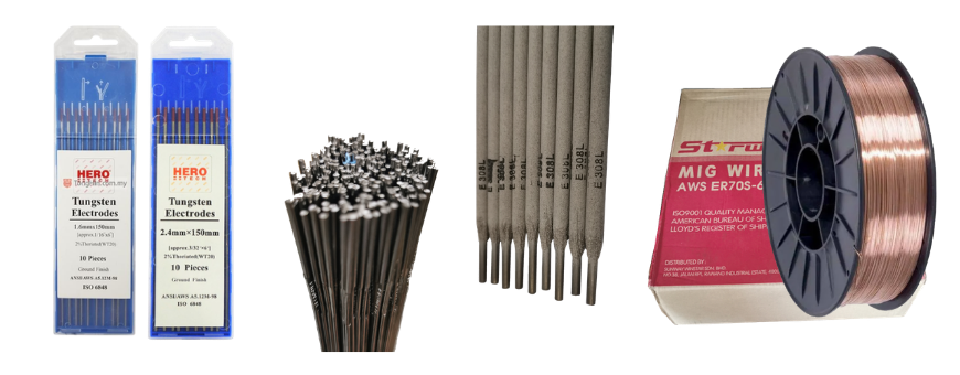 MIG WIRE , TIG & ELECTRODE
